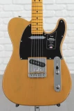 American Professional II Telecaster - Butterscotch Blonde with Maple Fingerboard vs Les Paul Standard '50s P90 Electric Guitar - Gold Top