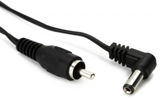1050LN Type 1 Flex Angled Power Cable with 12mm Barrel - 20 inch