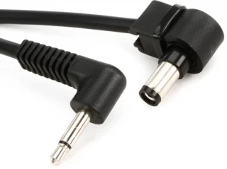 1/8-inch-2.1mm Angle-Angle Standard Polarity DC Cable - 18-inch