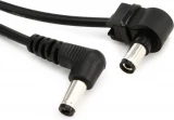 2.1mm Angle-Angle Reverse Polarity DC Cable - 12-inch