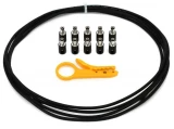Tightrope DC Power Cable Kit, 10' Black