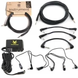 9v Effects Pedal Power Supply & Cable Package - Accommodates 4 Pedals