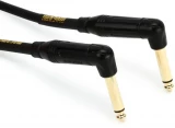 Gold Instrument 01RR Right Angle to Right Angle Pedal Cable - 10 inch