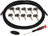 Pedalboard Cable Kit - 10 foot