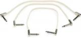 P06220 Flat Ribbon Pedalboard Patch Cable - Right Angle to Right Angle - 12 inch (3-pack)
