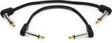 PW-FPRR-206 Right Angle to Right Angle Flat Patch Cable - 6 inch (Twin-pack)