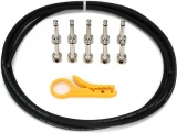 Mini ELC Pedalboard Cable Kit - 10 foot - Black