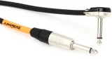 JBI-3RA Blue Line Straight to Right Angle Instrument Cable - 3 Foot