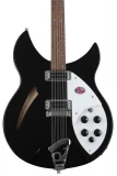 Rickenbacker 330/12 Semi-hollow 12-string - Jetglo