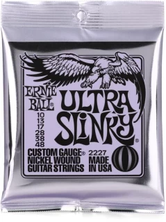 2227 Ultra Slinky Nickel Wound Electric Guitar Strings - .010-.048