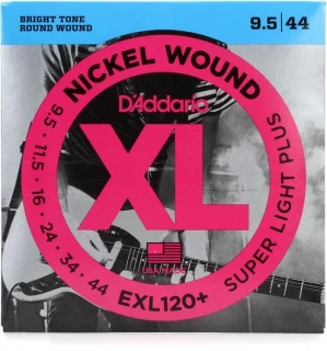 EXL120+ Nickel Wound Electric Strings - .0095-.044 Super Light Plus