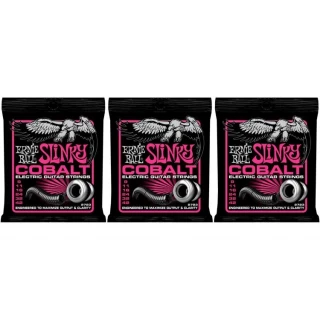 2723 Super Slinky Cobalt Electric Guitar Strings - .009-.042 3-pack