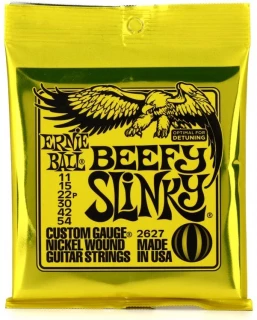 2627 Beefy Slinky Nickel Wound Electric Guitar Strings - .011-.054