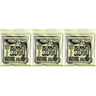 2214 Slinky Nickel Wound Electric Guitar Strings - .012-.062 Mammoth Slinky (3-Pack)