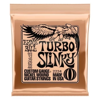 2224 Turbo Slinky Nickel Wound Electric Guitar Strings - .0095-.046