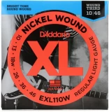 EXL110W XL Nickel Wound Electric Guitar Strings - .010-.046 Regular Light Wound 3rd