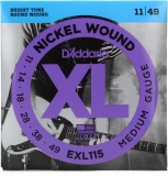 EXL115 XL Nickel Wound Electric Guitar Strings - .011-.049 Medium/Blues-Jazz Rock