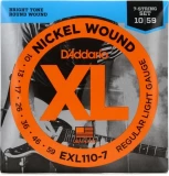 EXL110-7 XL Nickel Wound Electric Guitar Strings - .010-.059 Regular Light 7-string