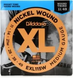 EXL115W XL Nickel Wound Electric Strings - .011-.049 Medium Wound 3rd