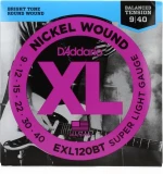 EXL120BT XL Nickel Wound Electric Guitar Strings - .009-.040 Balanced Tension Super Light