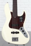 Fender American Professional II Jazz Bass Fretless - Olympic White with Rosewood Fingerboard