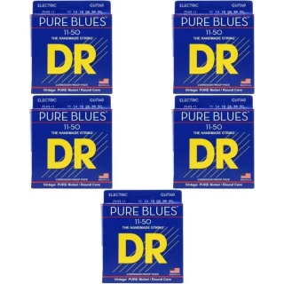 PHR-11 Pure Blues Pure Nickel Electric Guitar Strings - .011-.050 Heavy (5-pack)