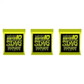 2240 Regular Slinky RPS Nickel Wound Electric Guitar Strings - .010-.046 (3-Pack)