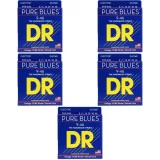 PHR-9/46 Pure Blues Pure Nickel Electric Guitar Strings - .009-.046 Light and Heavy (5-Pack)