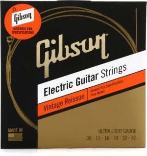 SEG-HVR9 Vintage Reissue Electric Guitar Strings - .009-.042 Ultra Light