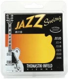 JS110 Jazz Swing Flatwound Electric Guitar Strings - .010 -.044 Extra Light