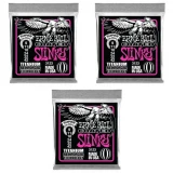 3123 Super Slinky Coated Titanium RPS Electric Guitar Strings - .009-.042 (3-Pack)