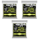 2921 Regular Slinky M-Steel Electric Guitar Strings - .010-.046 (3-Pack)