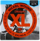 EXL140-8 XL Nickel Wound Electric Guitar Strings - .010-.074 Light Top/Heavy Bottom 8-string