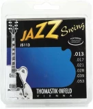 JS113 Jazz Swing Flatwound Electric Guitar Strings - .013-.053 Medium