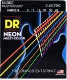 NMCE-9 Hi-Def Neon Multi-Color K3 Coated Electric Guitar Strings - .009-.042 Light