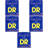 PHR-12 Pure Blues Pure Nickel Electric Guitar Strings - .012-.052 Extra Heavy (5-Pack)