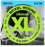 EXL130+ Nickel Wound Electric Guitar Strings - .0085-.039 Super Light Plus