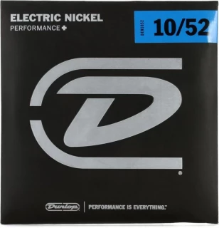 DEN1052 Nickel Plated Steel Electric Strings - .010-.052 - Med Top/Hvy Bottom
