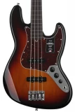 American Professional II Jazz Bass Fretless - 3 Color Sunburst with Rosewood Fingerboard