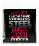 2248 Super Slinky Stainless Steel Wound Electric Guitar Strings - .009-.042