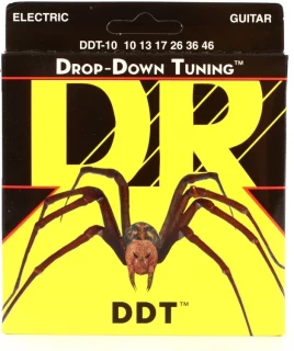 DDT-10 Drop-Down Tuning Nickel Plated Steel Electric Guitar Strings - .010-.046 Medium