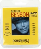 GB112 George Benson Flatwound Jazz Guitar Strings - .012-.053 Medium-Light
