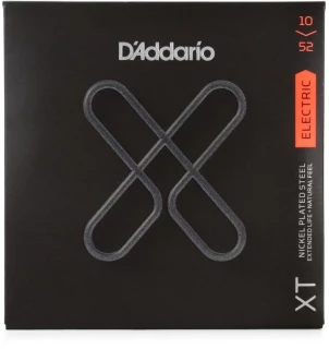 XTE1052 XT Nickel Plated Steel Electric Guitar Strings - .010-.052 Light Top/Heavy Bottom