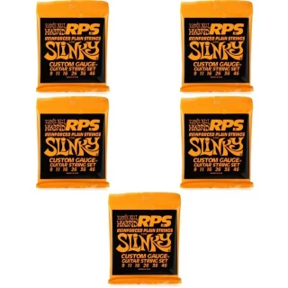 2241 Hybrid Slinky RPS Nickel Wound Electric Guitar Strings - .009-.046 (5-Pack)