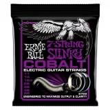 2729 Power Slinky Cobalt Electric Guitar Strings - .011-.058 7-string