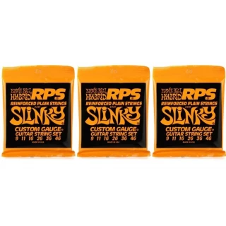 2241 Hybrid Slinky RPS Nickel Wound Electric Guitar Strings - .009-.046 (3-Pack)