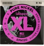 EPN120 Pure Nickel Electric Guitar Strings - .009-.041 Super Light