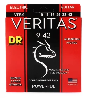 VTE-9 Veritas Electric Guitar Strings - .009-.042 Light