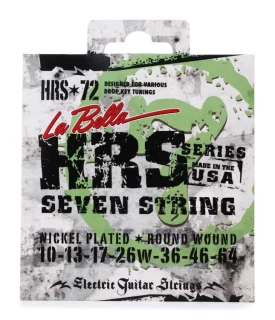 HRS-72 Nickel Electric Guitar Strings - .010-.064 7-string