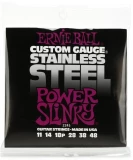 2245 Power Slinky Stainless Steel Wound Electric Guitar Strings - .011-.048
